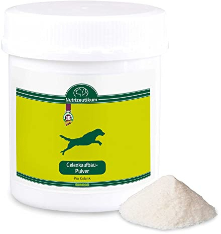 Schecker DOGREFORM Gelenk Aufbaukonzentrat für Welpen 250g Junghunde Gelenkpulver Gute Knorpelbildung des Gelenkschutz die richtigen Baustoffe für die optimale Entwicklung während der Wachstumsphase