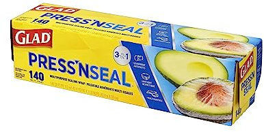 Glad Press'n Seal - Value Size - 13m² (43.4m x 30cm) - 140 sq ft - Sealing Wrap