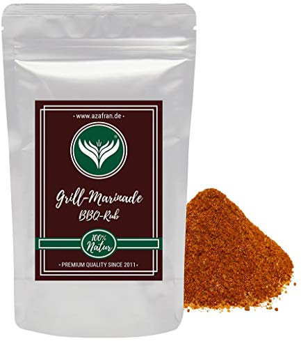 Azafran BBQ Rub Magic Dust Art, Marinade zum Grillen für Fleisch, Gemüse oder Grillkäse 250g