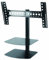 AVF TV Mount With Shelves - All-in-One Tilt & Turn TV Wall Bracket with Built-in Glass AV Shelving - For Screens Up to 60 and 45kg - ESL822B