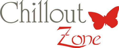 WANDTATTOO DW044 mehrfarbig Spruch, Chillout Zone 96 x 38 cm