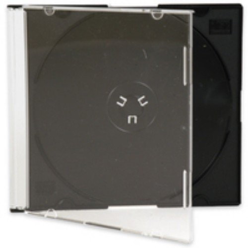 CD Jewel Cases Slim Black