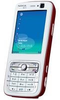 Nokia N73 UMTS red-White Handy