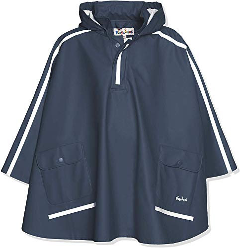 Playshoes Unisex Kinder Regen-cape Langer Rücken Regen-cape Langer Rücken marine 140