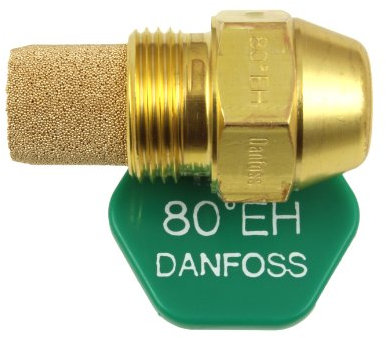 Danfoss Oil Fired Boiler Burner Nozzle 0.60 x 80 EH USgal/h ° Degree Spray Pattern 0.6 Heating Jet 1.80 Kg/h 1.8