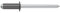 Desa 7504814 N - Standardnieten Aluminium/Stahl 4,8 x 14 schwarz