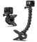 Sametop Supporto Braccio Pinza Morsetto Jaws Flex Clamp con Ganasce Collo D'Oca Compatibile con GoPro Hero 13 12 11 10 9 8 7 6 5 4 Session DJI Telecamere D'azione