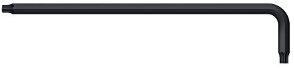 Wiha Stiftschlüssel TORX® Festhaltemechanik Magicspring® brüniert (31236) T9 x 111 mm, 21 mm