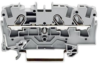 Best Price Square WAGO Kontakttechnik Durchgangsklemme 2004-1304 3-Leiter, TS 35 Durchgangs-Reihenklemme 4017332071550
