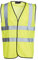 Blackrock Warnweste Gelb, Warnweste Auto, Hi Vis, arbeitsweste herren, security weste warn, fahrradweste herren, Sicherheitsweste, reflektierend, warnwesten auto warnweste fahrrad motorrad