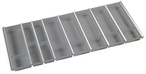 Naber Cuisio 120. Besteckeinsatz, graphit- transluzent