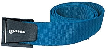 Mares Erwachsene Weight Belt-Plastic Buckle Tauchengurt, Schwarz, BX