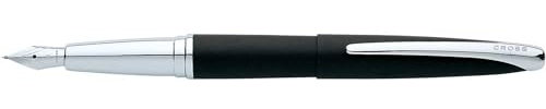 CROSS ATX Fine Nib Fountain Pen - Basalt Black
