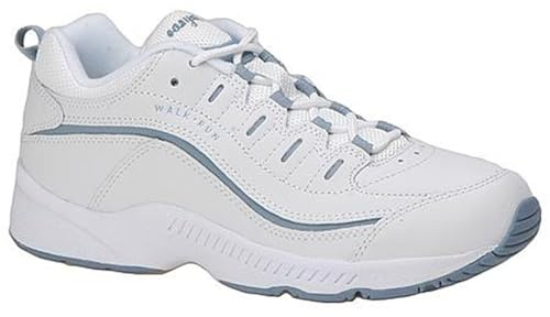 Easy Spirit Women's Romy Sneaker, White Light Blue, 9 N US