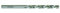 KS Tools 330.2025 Lot de 10 Forets HSS-G meulés 2,5 mm
