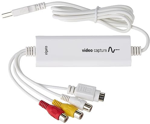 Elgato Video Capture - Convertiseur de vidéo analogique en numérique (VHS, Video8 et Hi8) Mac/Windows