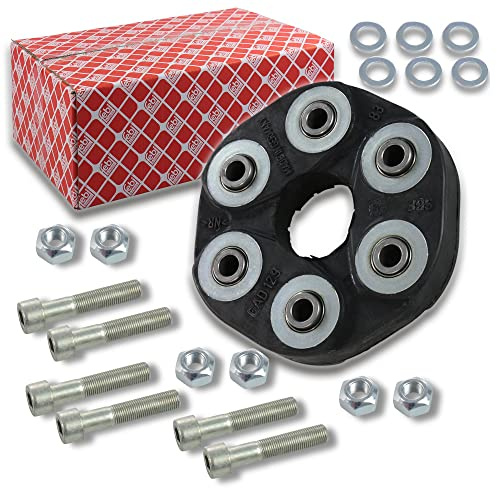 febi bilstein 03909 Gelenkscheibensatz für Kardanwelle, 1 Stück | Kompatibel mit: MERCEDES-BENZ 124 Coupe, 124 Stufenheck, 124 T-Model, 190, C-CLASS, C-CLASS, C-CLASS Coupe, C-CLASS T-Model