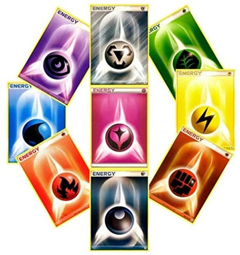 Nintendo 50 Pokemon Energy Cards Random Lot of Cards
