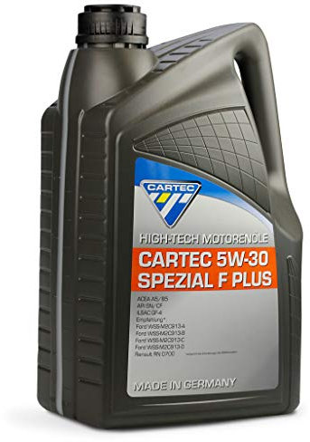 Cartec 40201 Motorenöl Alpine 5W-30 Special F plus, 5 L