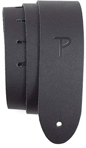 Perri's Leathers Ltd. - 1 Gitarrengurt - Verstellbare Länge - E-Gitarre, Akustikgitarre und Bass - Leder - Schwarz - Breite 5 cm (B20-177)