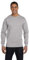 Hanes Beefy-T Men`s Long-Sleeve T-Shirt, 5186, S, Light Steel
