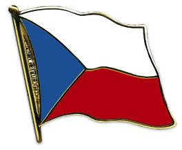 Pin Anstecker Flagge Fahne Tschechien Nationalflagge Flaggenpin Badge Button Flaggen Clip Anstecknadel