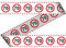 Folat 28470 - Absperrband - 15 m - Verkehrszeichen - Zahl 70-1 STK.