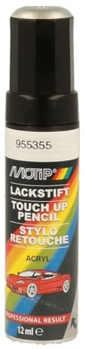 MoTip Car Paint 12ml Touch Up Brush - Kompakt Silver Metallic