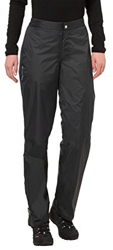 VAUDE Damen Hose Yaras Rain Pants, Black, 44, 04977