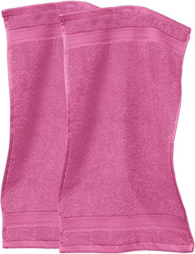 Erwin Müller Gästetuch Friedrichshafen 2er- Pack, 100% Baumwolle rosa Größe 30x50 cm - Premium-Qualität, unvergleichlich saugfähig, hautsympatisch, formstabil (weitere Farben)