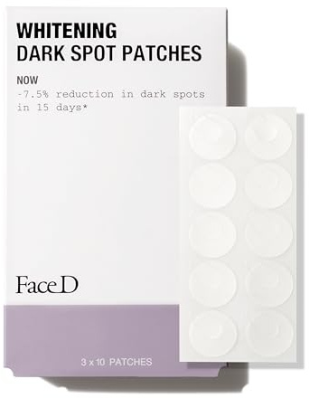 Face D - Patch Schiarenti AntimacchiaViso e Corpo mix 3 Acidi, 30 patch