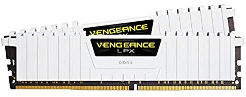 Corsair DDR4, 2666MHz 16GB 2 x 288 DIMM, UnbuffeRouge, 16-18-18-35, Vengeance LPX Blanc Heat spreader, 1.2V, XMP 2.0, Supports 6th Intel Core i5/i7, Blanc, 2 x 8 Go