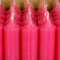 Bütic GmbH Stabkerzen durchgefärbt 180mm x Ø 22mm - Kerzen hochgereinigt, Brenndauer 8h, geruchsneutral, rußarm mit rückstandsfreiem Abbrand, Farbe:Pink, Set mit:8 Stück