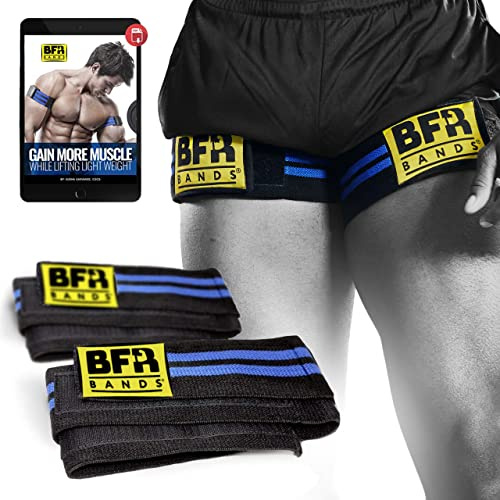 BFR BANDS Blood Flow Control Bands, Exercise Bands for Occlusion Training, Gym, Weightlifting, Resistance Bands That Help Increase Muscle Mass in