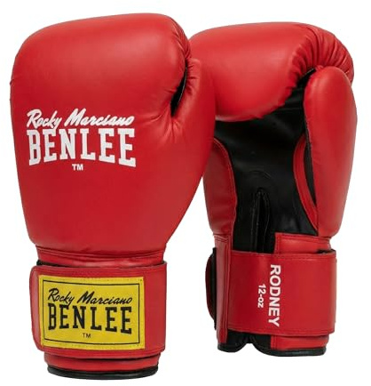 BENLEE RODNEY Boxhandschuhe aus Kunstleder, Trainingshandschuhe für Einsteiger,mehrschichtige Schaumstofftechnologie,sicherer Klettverschluss am Handgelenk,Box-& Kampfsport-Handschuhe für das Training | mehrschichtige Schaumstofftechnologie,sicherer Klettverschluss am Handgelenk,Box-& Kampfsport-Handschuhe für das Training