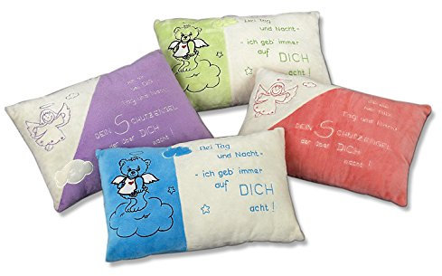 MaMeMi EIN Plüschkissen 'Schutzengel' Farbe/Design nach Verfügbarkeit * 42 x 25 cm