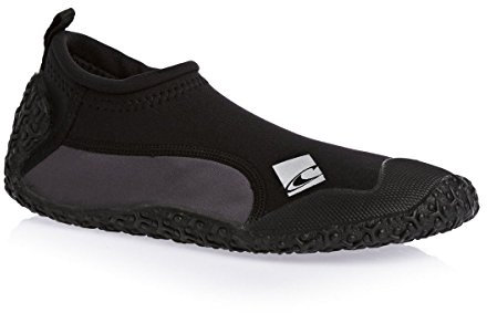 O'Neill Wetsuits Erwachsene Schuhe Reactor Reef Boots, Black/Coal, 44, 3285-A81-11