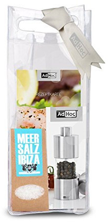 AdHoc Set de Regalo – Molinillo de Sal o Classic Incluye 100 g Sal