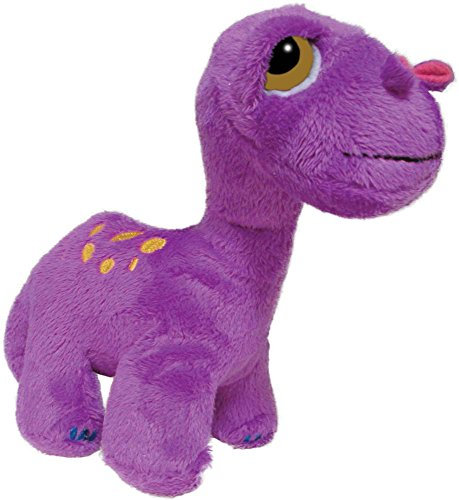 Li'l Peepers 14348 Brontosaurus Dinosaurier von Suki Gifts, Lila 17 cm