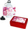 Eurofoto Brotdose + Trinkflasche Set mit Namen Heidi und süßem Schmetterling-Motiv für Mädchen | Frühstücks-Set für Schule und Kindergarten | Aluminium-Trinkflasche | Lunchbox | Vesper-Box