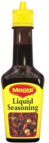 Maggi Liquid Seasoning Sauce 100ml | Pack of 1 | Classic savoury flavour; ideal for cooking; enhances dishes; part of world foods range