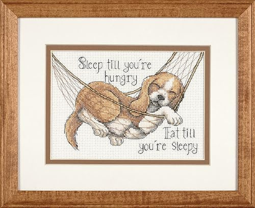 Dimensions - Counted Cross Stitch Kit - The Good Life - 65058 - Arts and Crafts for Adults - 14 Count Aida - 7 x 5 inch