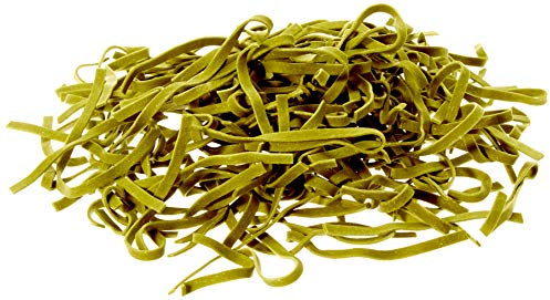 Jeremias Spinatnudeln 4 mm gewalzt, Gourmet Frischei-Nudeln, 1er Pack (1 x 2.5 kg Karton)