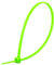 Kabelbinder, 20 cm, 0,9 kg, Nylon, 100 Stück neon green
