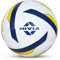 NIVIA Vega Football (Multicolor, Size: 5) Material: Rubber Core/Bladder Suitable for: Grassy Ground, Artificial Turf 32 Panels Waterproof Full Size Pro Football Ball Mini Football