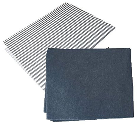 SUDS-ONLINE Complete Cooker Hood Vent Extractor Filter Set includes 2x Grease Filters & 1x Carbon Charcoal Odour Removal Filter, fits the following makes HOTPOINT BOSCH NEFF ZANUSSI CANDY WHIRLPOOL INDESIT ELECTROLUX BELLING SMEG BAUMATIC UNIVERSAL