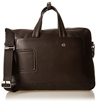 Piquadro Vibe Cartella a due manici in pelle porta PC 15.6 ad uno scomparto