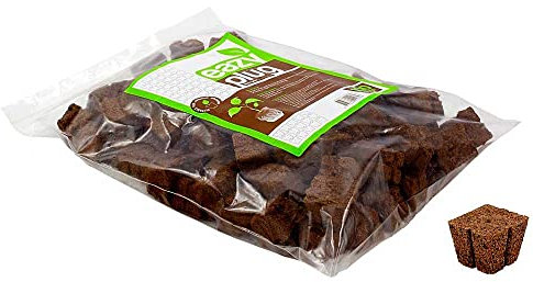 Tacos / Cubos de Propagación Orgánicos Eazy Gardening Plug (100x)