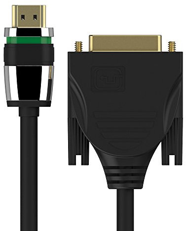 PureLink ULS1300-015 Certified High Speed HDMI/DVI Cable with HDMI Security Lock (FullHD Resolution up to 1920 x 1080 Pixels (1080p), 1.50 m, Black