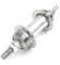 sourcing map Fahrrad Bahnnabe Hinterrad Nabe Set Achsen Ersatzteil Fahrradteile 90mm Abstand 28H Disc